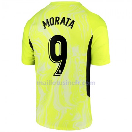 Maillot de Foot Atlético Madrid Morata 9 Troisième 2020-21